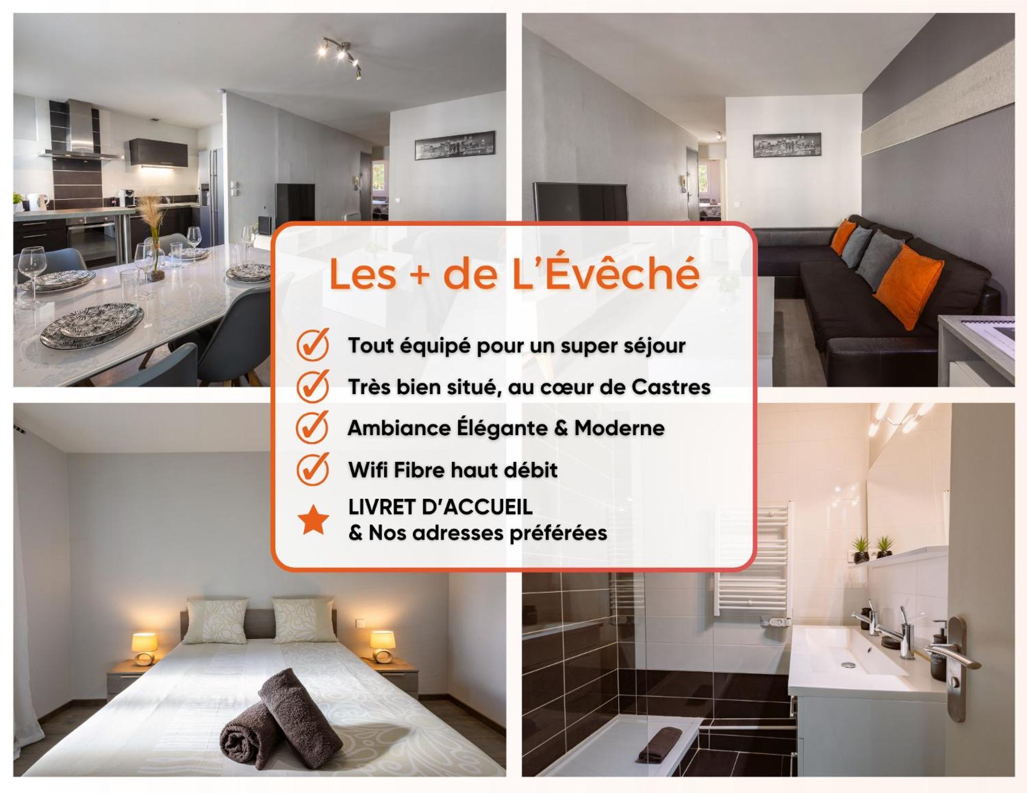 קסטרה L'Eveche - T3 Spacieux & Traversant En Hypercentre מראה חיצוני תמונה